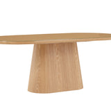 Jídelní stůl, Castor, přírodní barva, 200 x 90