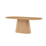 Jídelní stůl, Castor, přírodní barva, 200 x 90