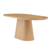 Jídelní stůl, Castor, přírodní barva, 200 x 90