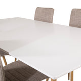 Polar Matbord - Ek-Look / Vit- 180*90*H75 - Windu Lyx Ersätts med 29908-440 4