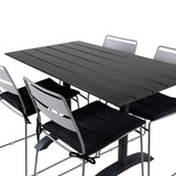 Denver 70*120 Black/Black+Lina Jídelní židle - Grey_4