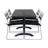 Denver 70*120 Black/Black+Lina Jídelní židle - Grey_4