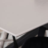 Jídelní stůl Piazza, černá šedá dýha+polární jídelní židle, černé nohy Black Velvet (ers√§tter 19902,888)_6