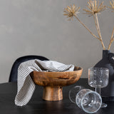 Jídelní stůl Copenhagen – černá / černá dýha + jídelní židle Polar – černé nohy / černý samet _4