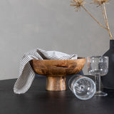 Jídelní stůl Copenhagen – černá / černá dýha + jídelní židle Polar – černé nohy – černá látka _4