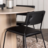 OliviaJídelní stůl-WhiteWashVeneer+KenthChair-Black/BlackPU_4