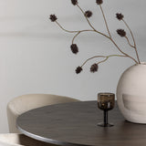 OliviaJídelní stůl-Mocca/MoccaVeneer+BeritChair-Black/BeigeVelvet_4