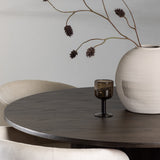 OliviaJídelní stůl-Mocca/MoccaVeneer+BeritChair-Black/BeigeVelvet_4