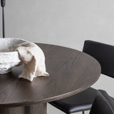 OliviaJídelní stůl-Mocca/MoccaVeneer+KenthChair-Black/BlackPU_4