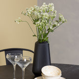 Jídelní stůl Copenhagen – černá / černá dýha + jídelní židle Tempe – matná černá / kov _4