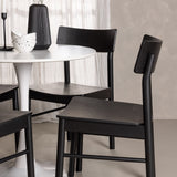 Jídelní stůl Hamden - Bílá MDF+Jídelní židle Montros - Přírodní / Přírodní kaučuk_4