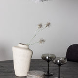 Jídelní stůl Lanzo φ120 - Mocca/Mocca + Jídelní židle Yesterday - Černá / Černá Boucle _4