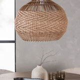 Lanzo jídelní stůl φ120 - přírodní / přírodní MDF + židle Berit - černá / béžová sametová _4