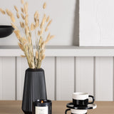 Jídelní stůl Leo 100*75 - Oaklook / Oaklook MDF + noční jídelní židle - Černá / Black Velvet _4