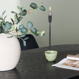 Jídelní stůl Isolde 180*75 – černá/černá MDF + noční jídelní židle – černá/černý samet _4