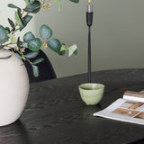 Jídelní stůl Isolde 180*75 – černá / černá MDF + jídelní židle Polar – černý samet / chrom _4