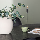 Jídelní stůl Isolde 180*75 - Černá / Černá MDF + Jídelní židle Polar - Černé nohy / Black Velvet _4