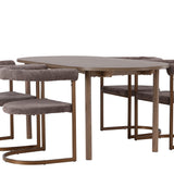 Andy jídelní stůl 180*75 – přírodní / přírodní MDF + ranní jídelní židle – černá / černá Boucle _4