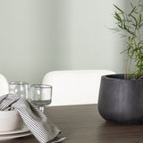 Andy jídelní stůl 180*75 – přírodní / přírodní MDF + Rosie jídelní židle – černá / béžová látka _4