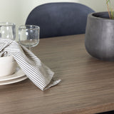 Andy jídelní stůl 180*75 - přírodní / přírodní MDF + jídelní židle Stella - černá / černý samet _4