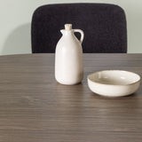 Andy jídelní stůl 180*75 – přírodní / přírodní MDF + jídelní židle Yesterday – černá / černá Boucle _4