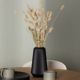 Jídelní stůl Yakidon - Gumové dřevo / Oaklook MDF + Jídelní židle Lilja - Oaklook / Béžová látka _4