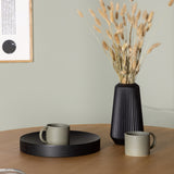 Yakidon Jídelní stůl - Gumové dřevo / Oaklook MDF +Edvin Jídelní židle - Nature / PET (polštář bílý) PET povrch, sedák s běžnou houbou _4