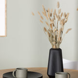 Jídelní stůl Yakidon - Gumové dřevo / Oaklook MDF + Jídelní židle Zeno - Přírodní vzhled dřeva / Bílá PP _4