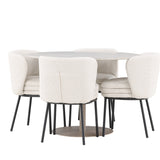 Lycke jídelní stůl s jídelní židlí Agnes