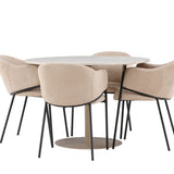 Lycke jídelní stůl s jídelní židlí Evelina