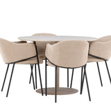 Lycke jídelní stůl s jídelní židlí Evelina