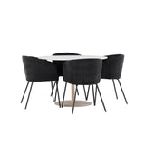 Lycke jídelní stůl s jídelní židlí Berit