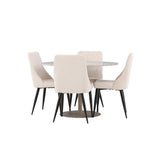 Lycke jídelní stůl s jídelní židlí Leone