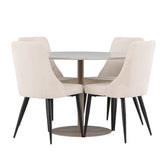 Lycke jídelní stůl s jídelní židlí Leone