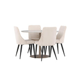 Lycke jídelní stůl s jídelní židlí Leone