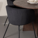 Bootcut jídelní stůl s jídelní židlí Berit