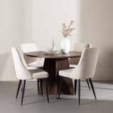 Bootcut jídelní stůl s jídelní židlí Leone