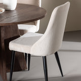 Bootcut jídelní stůl s jídelní židlí Leone