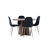 Bootcut jídelní stůl s jídelní židlí Polar