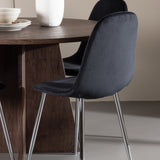 Bootcut jídelní stůl s jídelní židlí Polar