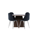 Bootcut jídelní stůl s jídelní židlí Polar