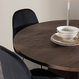 Bootcut jídelní stůl s jídelní židlí Polar