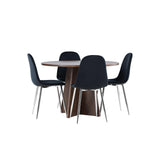 Bootcut jídelní stůl s jídelní židlí Polar