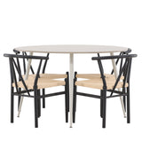 Jídelní stůl Plaza s jídelní židlí Alfons