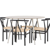 Jídelní stůl Plaza s jídelní židlí Alfons