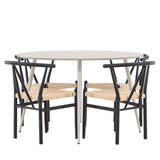 Jídelní stůl Plaza s jídelní židlí Alfons