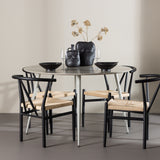 Jídelní stůl Plaza s jídelní židlí Alfons