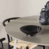 Jídelní stůl Plaza s jídelní židlí Alfons