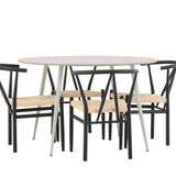 Jídelní stůl Plaza s jídelní židlí Alfons