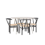 Jídelní stůl Plaza s jídelní židlí Alfons